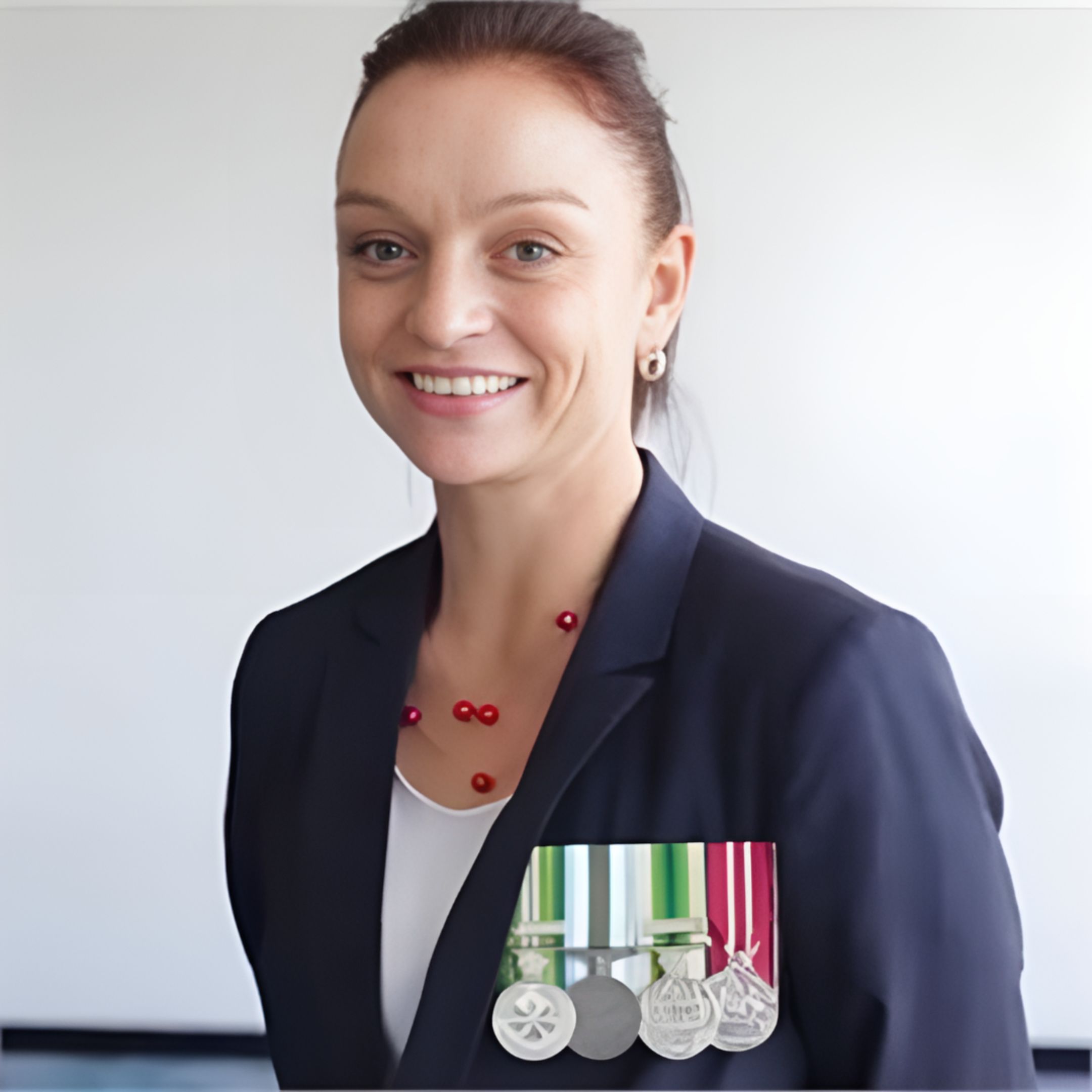 Bundaberg RSL Club Secretary Dannielle Brearley smiling at the club premises