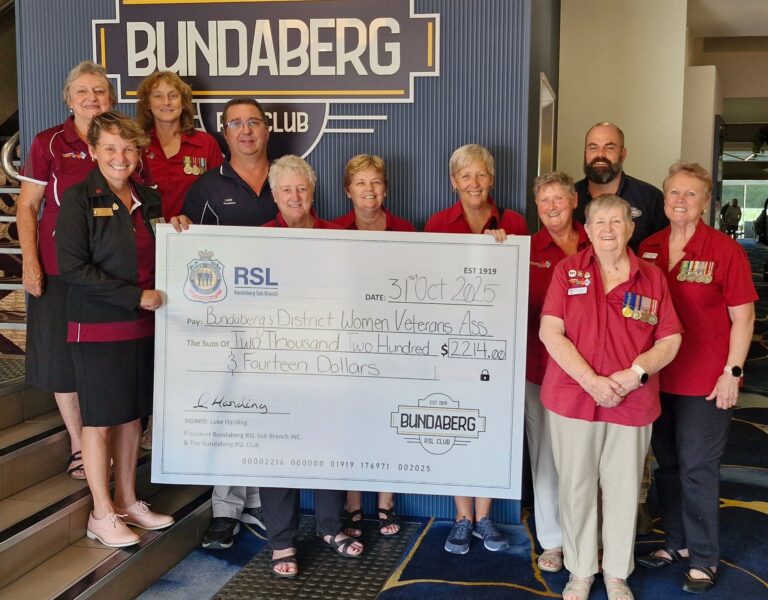 Bundaberg Districts Women Veterans Inc