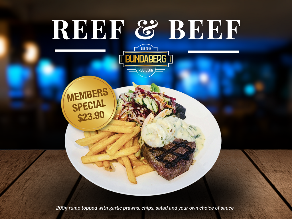 Reef & Beef Special