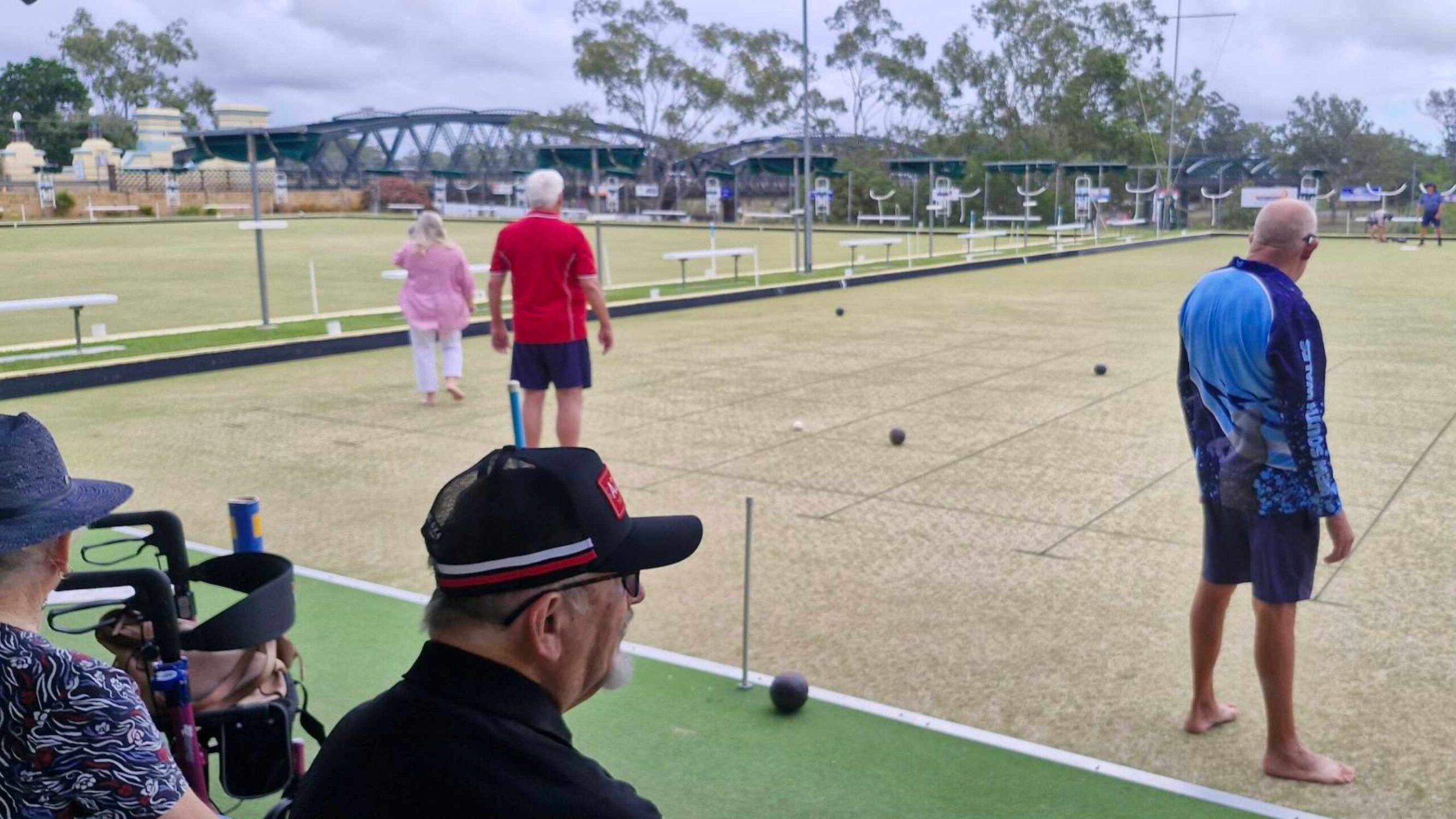 Bundaberg RSL volunteers celebrating National Volunteer Week and supporting Veterans in hospital